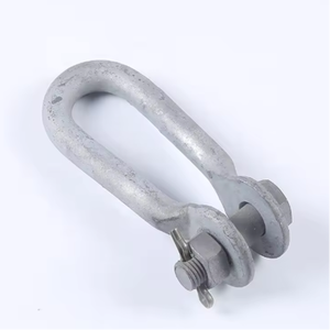 Hot <b>Dip</b> Galvanized U Type Shackle for Overhead Power Line Fittings - Product Image 4