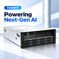 Server AI Industri 4U Rack Server dengan Prosesor Intel Xeon Ganda, Ekspansi PCIe, dan Penyimpanan Besar
