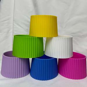 Food Grade Silicone Cup Sleeve Anti-Slip Heat Resistant <b>Glass</b> Ceramic Water Bottle <b>Protector</b> - Product Image 2