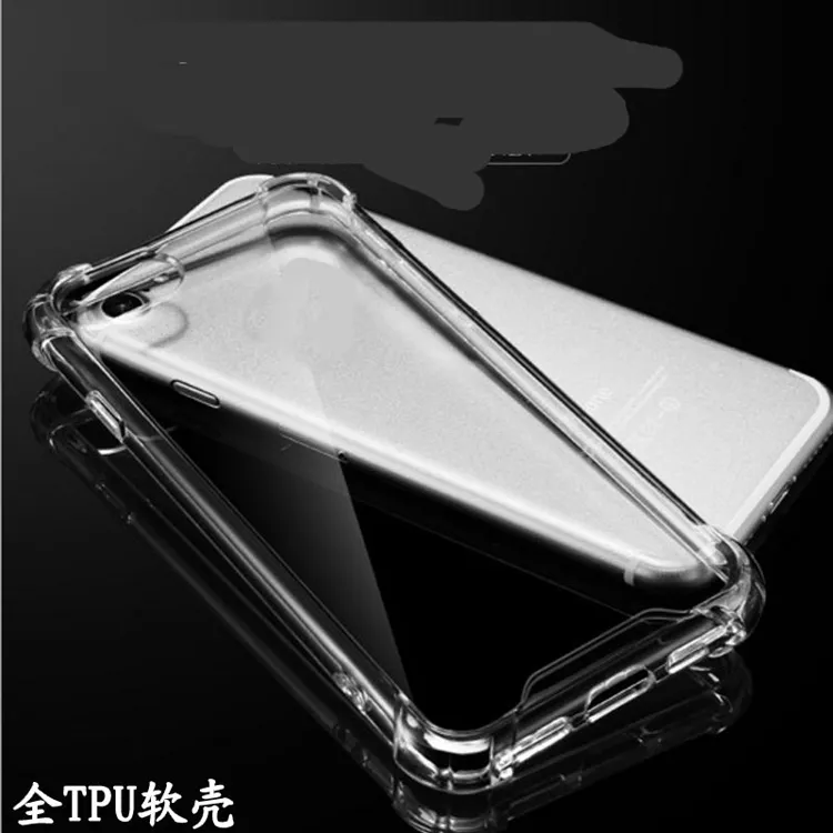 Waterproof Silicone AirBag Shockproof 1.0mm Transparent Clear Soft TPU Cell Mobile Phone Back Cover Case For Iphone 5 5G 5S SE