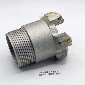 113mm Thick Wing 5 Tooth PDC Broca de alta eficiência Spiral Frame Design Perfeito Geological Prospecção Ferramenta para Mineração de Minério - Product Image 4