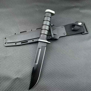 Couteau professionnel multifonctionnel à lame fixe en acier inoxydable KB1292, manche en plastique, qualité DIY, personnalisable OEM - Product Image 1