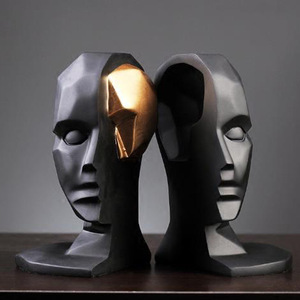 Buste de <span class=keywords><strong>d</strong></span>écoration <span class=keywords><strong>d</strong></span>'intérieur en polyrésine géométrique représentant <span class=keywords><strong>la</strong></span> <span class=keywords><strong>d</strong></span>éesse Vénus, servant de serre-livres - Product Image 3