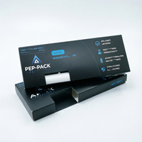 Boîtes en papier couché personnalisées avec marquage holographique, dorure à chaud, support pour 500 designs mixtes, boîtes de 3 ml et 10 ml, impression personnalisée