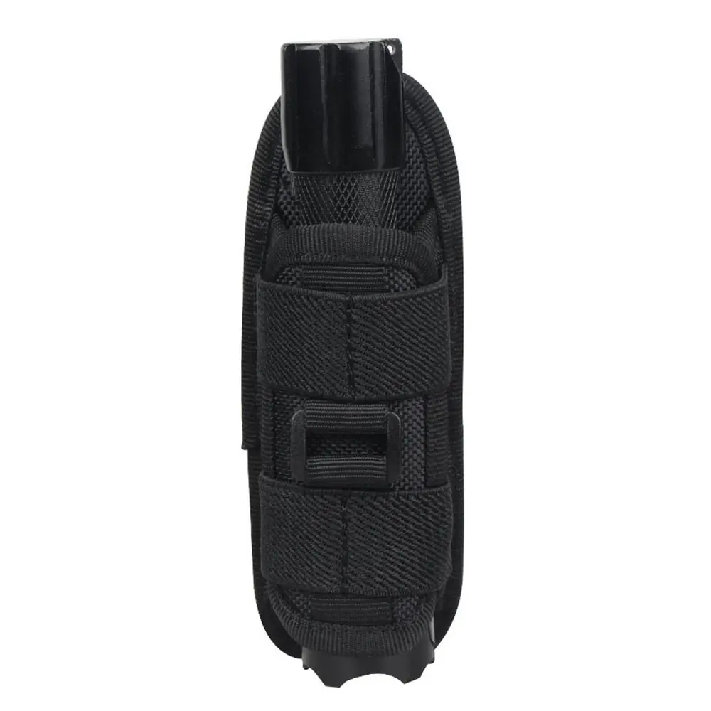 Outdoor Jacht Tactische Zaklamp Holster Molle Pouch Riem Houder Heuptas