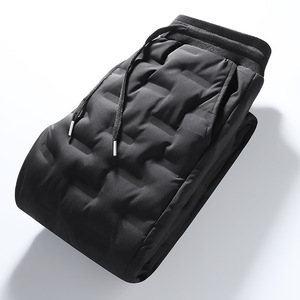 Zixi Men's <b>Down</b> <b>Pants</b> Winter 2023 Elastic Waist <b>Down</b> <b>Pants</b> Jogger Long <b>Pants</b> Men's Warm Outdoor Sports <b>Pants</b> - Product Image 3
