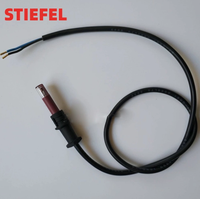 Detector de Llama UV con Ojo Eléctrico QR DRT para Quemador de Aceite, Caldera, Incinerador, Clasificación IP54, Certificado IEC