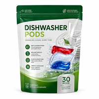 Gel Pencuci Piring Ramah Lingkungan Penghilang Noda Bebas Plastik Biodegradable Pembersih Pencuci Piring Grosir Label Pribadi