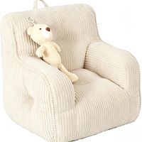 Nouveau Fauteuil Poire Moderne 2026 pour Enfants, Canapé Confortable 1 Place pour Tout-Petits, Fauteuil Compressé pour Enfants