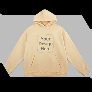 Sweat à capuche surdimensionné imprimé personnalisé de haute qualité pour hommes polaire d'hiver avec des techniques brodées directement du fabricant - Product Image 1