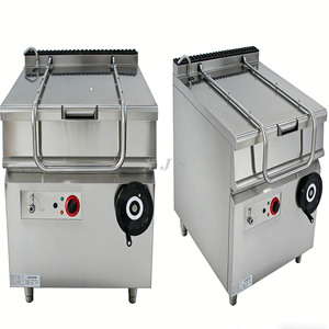Sartén Comercial Inclinable de Alto Rendimiento, Duradera, Confiable, de Operación Segura y Cocción Rápida para Procesamiento de Alimentos - Product Image 4