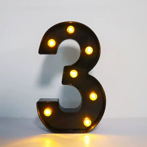 Lettere Luminose Personalizzate per Decorazioni Matrimoniali, Scritte in Metallo LOVE MARRY ME BABY, Lettere Illuminate Stile Marquee - Product Image 6