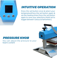 Presse à chaud semi-automatique Versijet VPM6040 40x60 pour l'impression de vêtements et de t-shirts – Nouveauté