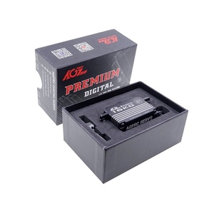 AGFRC A62BHS 16KG 0.058Seg. de Alta Velocidad HV con Engranajes Metálicos Resistentes, Digital Programable sin Escobillas de Perfil Bajo para Coches RC 1/10 - Product Image 2