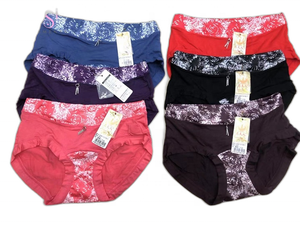 Chất lượng cao của phụ nữ phương thức cotton tóm tắt kết hợp phong cách và màu sắc Lady boxer Panties sexy Ngắn Quần lót vải với giá thấp - Product Image 2