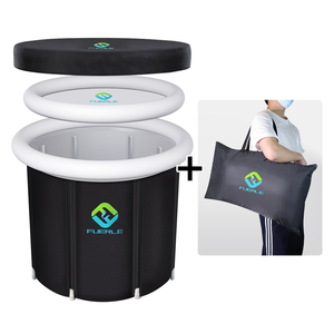 Fuerle Manufacturer PVC Plastic Luxury Foldable Bath Tub For Ice Bathing
