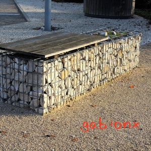 Galfan เชื่อมกำแพงรั้วหินเกเบี่ยน200X100X50รั้วสวน100*60*50ซม.