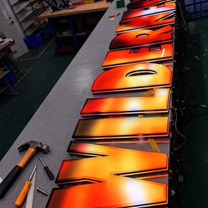 Letreros Publicitarios para Exteriores, Letras LED RGB Personalizadas, Letras de Canal LED, Letrero LED Iluminado Acrílico 3D con Iluminación Frontal para Decoración - Product Image 6