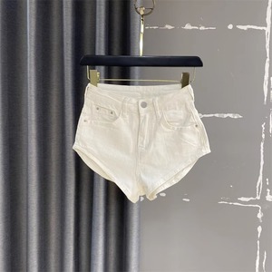 ZONA <span class=keywords><strong>Babe</strong></span> Short en <span class=keywords><strong>jean</strong></span> vintage sexy taille mi-haute, coupe skinny extensible, 100% coton, style décontracté - Product Image 2