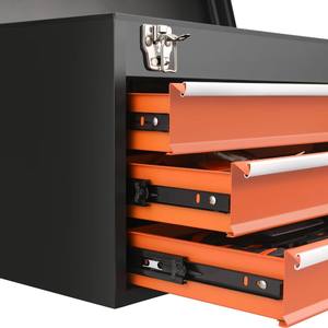 Ensemble d'outils mécaniques à tiroirs multi-niveaux - 225 pièces, jeu de clés à douilles en acier au chrome-vanadium pour la réparation automobile et l'entretien domestique - Product Image 4