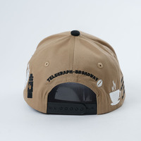 Groothandel Klassieke Twill Op Maat Geborduurde 5-Panel Sportpet Mode Mesh Baseball Pet Stippen Fruitpatroon Oxford Stof Dobby