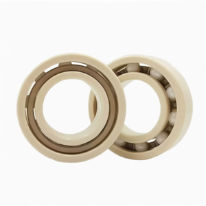 Rodamiento de Ranura Profunda de Sección Delgada 6801 12x21x5mm, Rodamiento de Bolas Híbrido PEEK con Bolas de Nitruro de Silicio para Motor de Alta Temperatura - Product Image 5