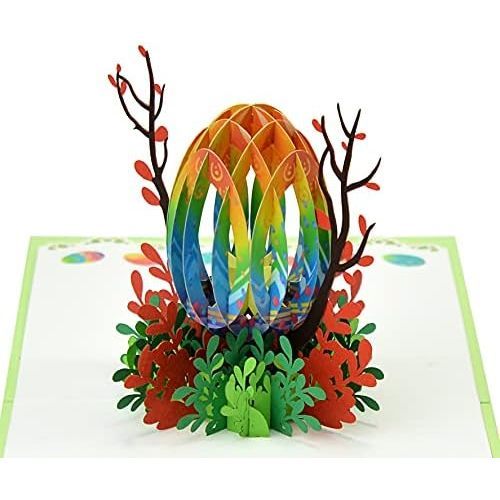 Happy Easter with egg