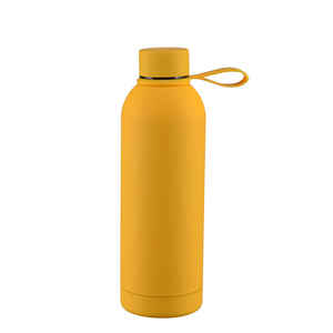 American-style <b>Small</b>-Mouth Stainless Steel Large-Capacity Vacuum Leak-Proof Thermal Insulation Outdoor Sports Water Bottle - Product Image 1