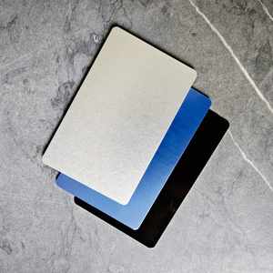 Placa de Identificación de Aluminio Anodizado de Metal Personalizada de Fábrica Tarjeta de Presentación Logotipo de Empresa Grabado Láser Sublimación Impresión Digital - Product Image 2