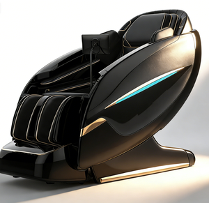 <span class=keywords><strong>เก้าอี้</strong></span>นวดอัจฉริยะ 4 มิติ ระดับหรู พร้อมราง SL 3 ระดับ ปรับเอนได้แบบไร้แรงโน้มถ่วง พร้อมถุงลมบำบัดทั่วร่างกาย บรรเทาอาการปวด สำ<span class=keywords><strong>ห</strong></span><span class=keywords><strong>รับ</strong></span>ใช้ในบ้าน - Product Image 6