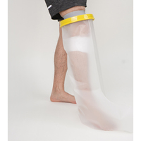Couverture de plâtre réutilisable et imperméable pour soins des plaies du pied diabétique, désinfectante par infrarouge lointain, pour la douche après interventions chirurgicales du pied, grande taille, pour le marché chinois