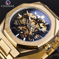 2025 Relogio Forsining Montres Mécaniques Top Marque Montres Hommes Automatique Squelette En Acier Mécanique Montres pour Montres Hommes