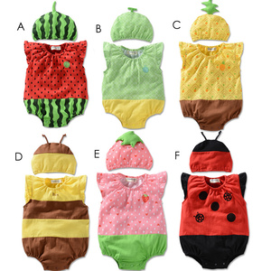 Vêtements d'été en gros pour bébés filles : Barboteuses mignonnes pour l'African Star - Product Image 1