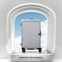 Valise à roulettes légère en PC personnalisée OEM ODM, 100% polycarbonate, coque rigide, résistante aux rayures, avec serrure TSA pour le Japon et la Corée
