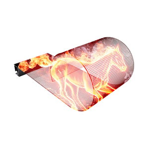 Bán buôn linh hoạt rõ ràng HD dính <span class=keywords><strong>LED</strong></span> trong suốt Màn hình phim cho kính trong nhà RGB pha lê phim hiển thị cho cửa sổ - Product Image 5