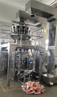 Machine d'étiquetage verticale automatique pour granulés plastiques, snacks, aliments surgelés, nouilles fraîches et ensachage d'engrais