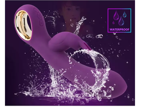 Vibratore del coniglio di spinta della masturbazione delle ragazze riscaldate del caricatore del <span class=keywords><strong>USB</strong></span> per la femmina - Product Image 4