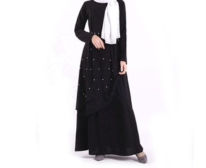 SIPO Abaya Dubai-vestido largo elegante para mujer, vestido largo turco, ropa islámica para mujer musulmana - Product Image 5