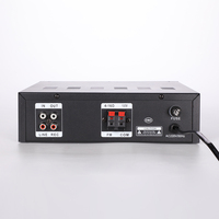 Amplificateur de puissance professionnel HIFI 60W JBHKJ FM-60USB, amplificateur de sonorisation 120W, 70V 100V, classe D, USB, FM, micro, alliage d'aluminium