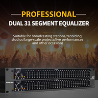 Égaliseur graphique professionnel double canal 31 bandes 231 EQ231 231s Audio Vidéo & Éclairage