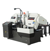 Machine à scier à ruban horizontale automatique GS330 pour la découpe des métaux |   Fabricant direct d'usine avec 30 ans d'expérience, exporté dans plus de 160 pays