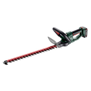 Taille-haie Metabo 55 cm sans fil, alimenté par batterie lithium-ion, outil de jardinage DIY - Product Image 1