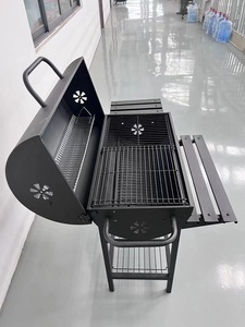 Barbecue au charbon de bois pliable professionnel, portable, en acier robuste, pour pique-nique en plein air, jardin, barbecue, grille de cuisson personnalisable - Product Image 2