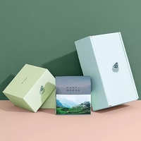 Boîte d'expédition en carton ondulé personnalisée avec logo imprimé pour emballage de perruques, petite boîte postale en papier