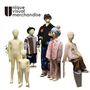 Maniquíes de Cuerpo Completo con Cuerpo Flexible para Ropa Infantil: Ideales para Exhibiciones de Bebés, Niños y Adolescentes en Escaparates - Product Image 1