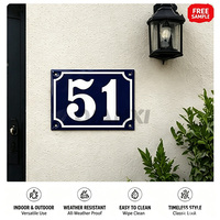 Placa de Metal Esmaltada con Letras en Relieve, Personalizable, para Logotipo de Tienda, Retrato, Gráfico, Letrero Comercial, Letreros Esmaltados