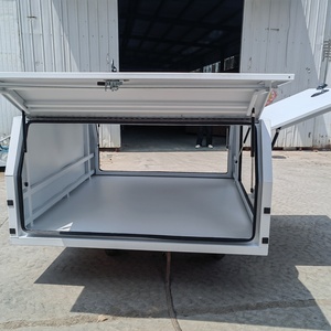 HERUI China Brand 3.0mm Thick Aluminum Ute Canopy Tray Waterproof Dog <b>Box</b> <b>Tool</b> <b>Box</b> Whale Tail/T-<b>Lock</b> Customizable Size for - Product Image 5