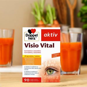 <span class=keywords><strong>Doppelherz</strong></span> Activ Visio Vital Body Patches Sans Gluten Lactose 90 Capsules Supplément Lutéine Zéaxanthine <span class=keywords><strong>Vitamine</strong></span> C E - Product Image 1