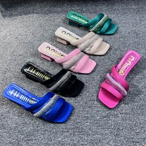 Beauty Comfort Summer Velvet Fashion flats slippers for women and ladies