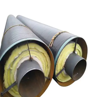 Gaine de tuyau en acier 3PE anticorrosion écologique résistante aux hautes températures, enterrée directement, design moderne, pré-isolée, sans soudure